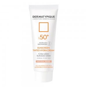 ضد آفتاب رنگی هیدرا پوست خشک +SPF50 درماتیپیک(بژ طبیعی)